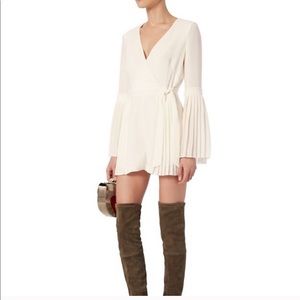 INTERMIX Ruffle Romper